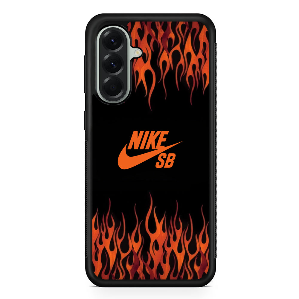 Nike Flame Fire SB Samsung Galaxy A56 Case | Durable Samsung Galaxy A56 Cover