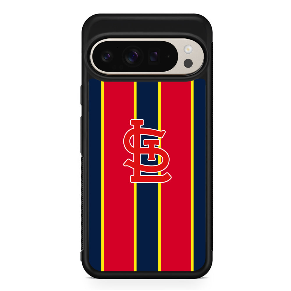 MLB St Louis Cardinals Logo Google Pixel 9 Pro Case | Slim Protective Cover