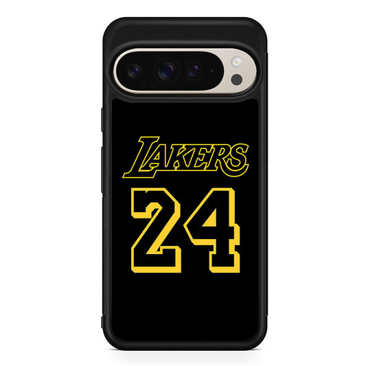 Kobe Bryant Lakers 24 Google Pixel 9 Pro Case | Slim Protective Cover