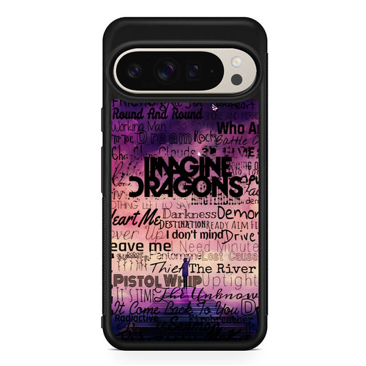 Imagine Dragons Poster Art Google Pixel 9 Pro Case | Slim Protective Cover