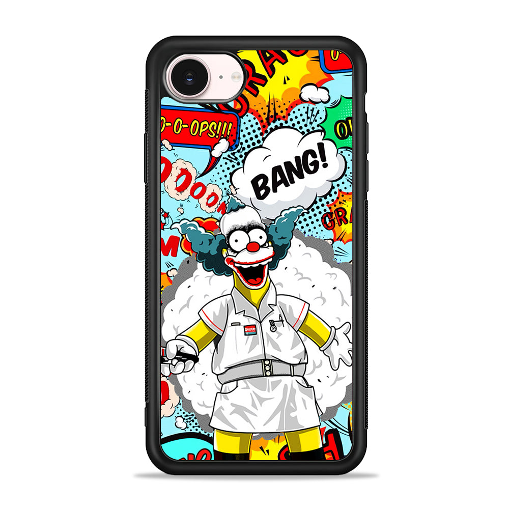 Homer Simpson Joker Bang iPhone 17e Case - Silicone Case