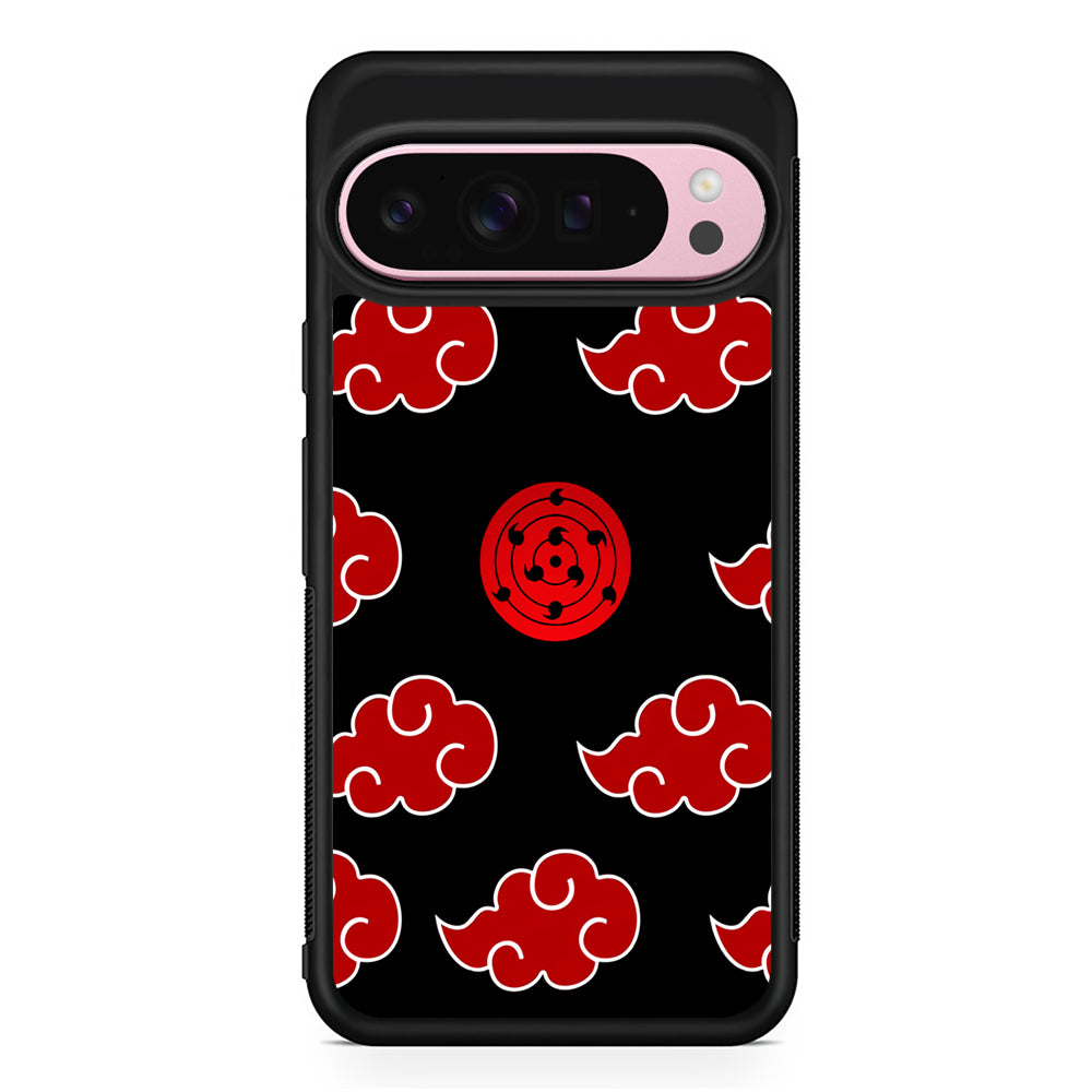 Sharingan and Akatsuki Naruto Google Pixel 9 Pro XL Case | Protective Cover