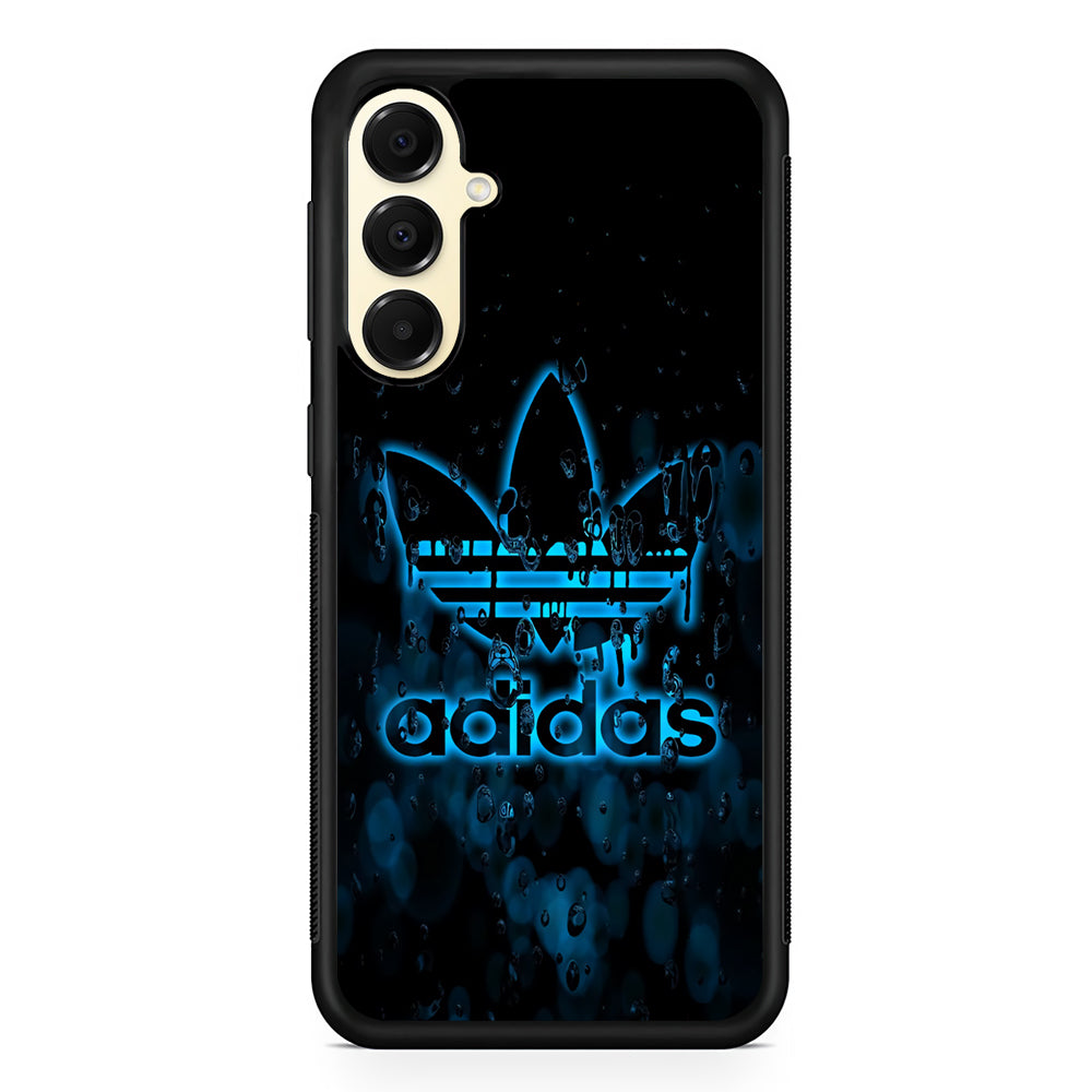 Adidas Blue Water Drop Samsung Galaxy A16 Case | Slim Rubber Case for Samsung Galaxy A16