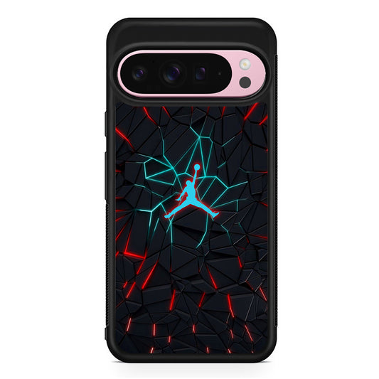 Air Jordan The Rock Shapes Google Pixel 9 Pro XL Case | Protective Cover