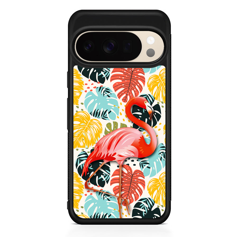 Flamingo Stand in Beauty Google Pixel 10 Pro XL Case | Slim Google Pixel 10 Pro XL Protective Case