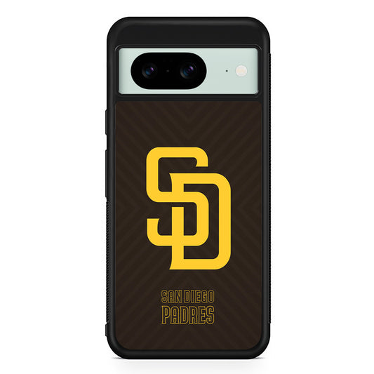 MLB San Diego Padres Team Google Pixel 8 Case | Durable Protective Cover for Google Pixel 8