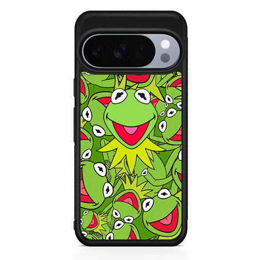 Kermit Frog Smile Feeling Happy Google Pixel 10 Pro Case | Slim Google Pixel 10 Pro Rubber Case