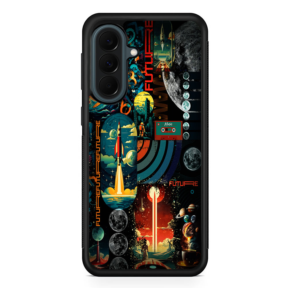 Travel Future Worlds Space Samsung Galaxy A37 Case | Samsung Galaxy A37 Rubber Phone Case