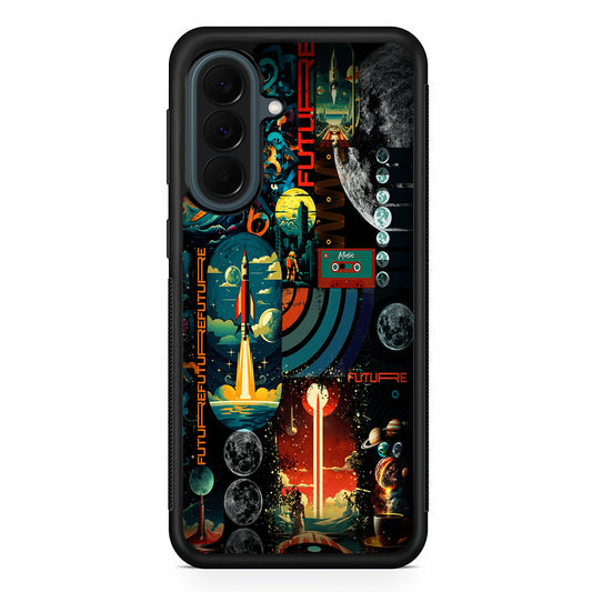 Travel Future Worlds Space Samsung Galaxy A37 Case | Samsung Galaxy A37 Rubber Phone Case