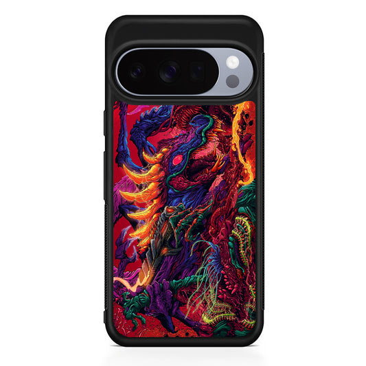 CS GO Hyper Beast Art Google Pixel 10 Pro Case | Slim Google Pixel 10 Pro Rubber Case
