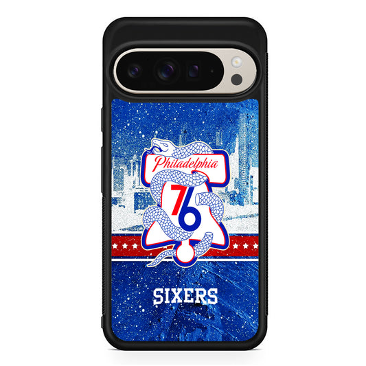 NBA Philadelphia 76ers Sixers Google Pixel 9 Pro Case | Slim Protective Cover