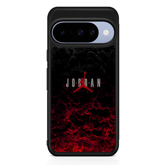 Air Jordan Light The Smoke Google Pixel 10 Case | Google Pixel 10 Rubber Protective Case