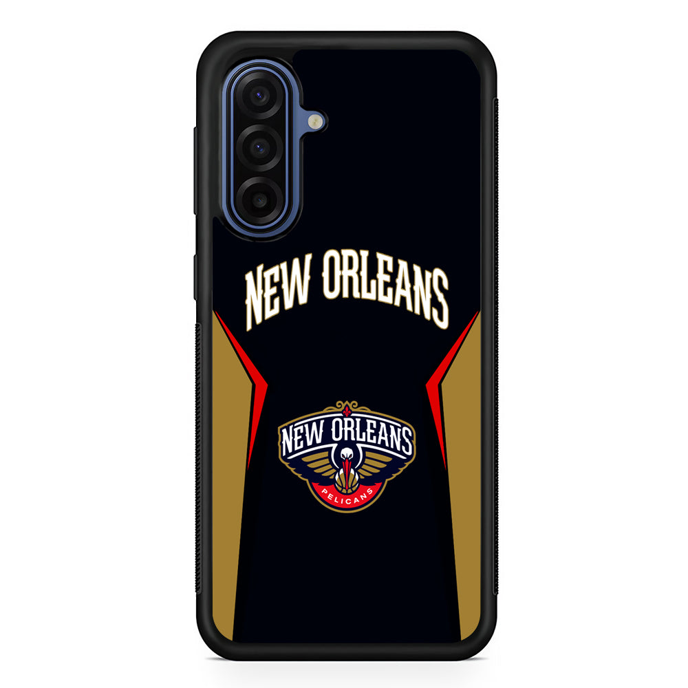 NBA New Orleans Pelicans Jersey Samsung Galaxy A17 Case | Slim Protective Phone Cover