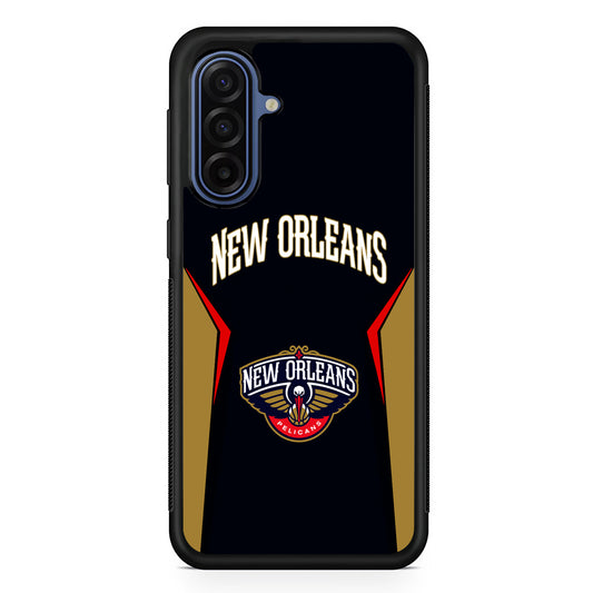 NBA New Orleans Pelicans Jersey Samsung Galaxy A17 Case | Slim Protective Phone Cover