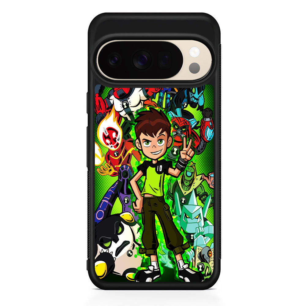 Ben 10 and All Alien Google Pixel 10 Pro XL Case | Slim Google Pixel 10 Pro XL Protective Case