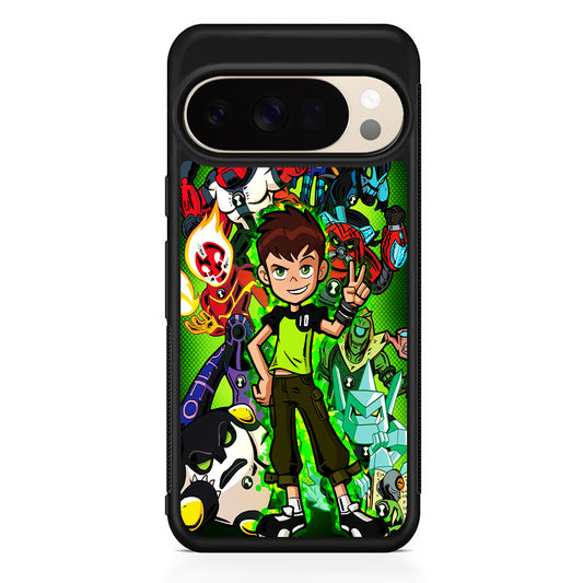 Ben 10 and All Alien Google Pixel 10 Pro XL Case | Slim Google Pixel 10 Pro XL Protective Case