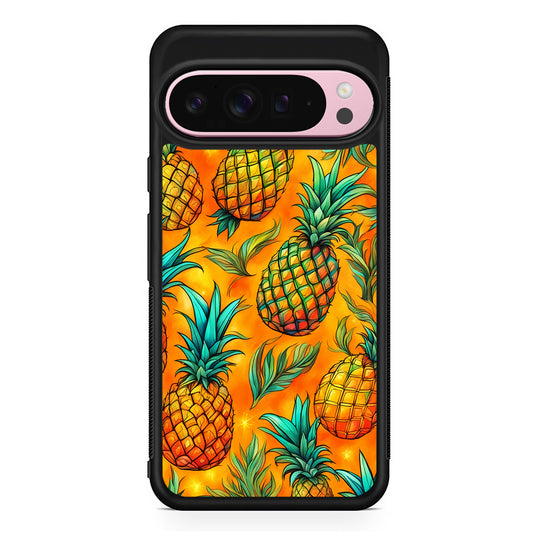 Pineapple Tropical Fruits Google Pixel 9 Pro XL Case | Protective Cover