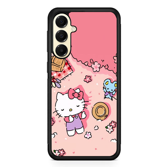 Hello Kitty Enjoy Picnic Samsung Galaxy A16 Case | Slim Rubber Samsung Galaxy A16 Case