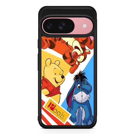 Winnie The Pooh Friends for Life Google Pixel 9 Case | Google Pixel 9 Protective Rubber Case