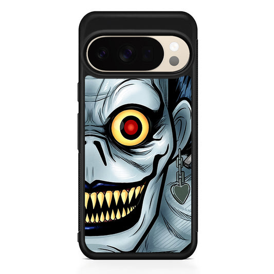 Ryuk Death Note Half Face Google Pixel 10 Pro XL Case | Slim Google Pixel 10 Pro XL Protective Case