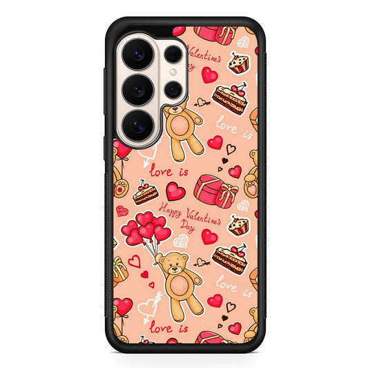 Valentine’s Day with Teddy Bears Samsung Galaxy S26 Ultra Case | Slim Protective Case for Samsung Galaxy S26 Ultra
