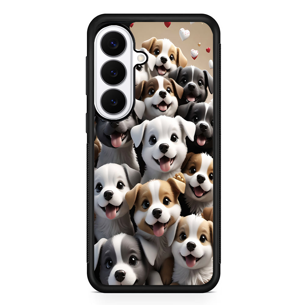 A Group of Cute Puppies Dog Samsung Galaxy S26 Plus Case | Slim Protective Cover for Samsung Galaxy S26 Plus