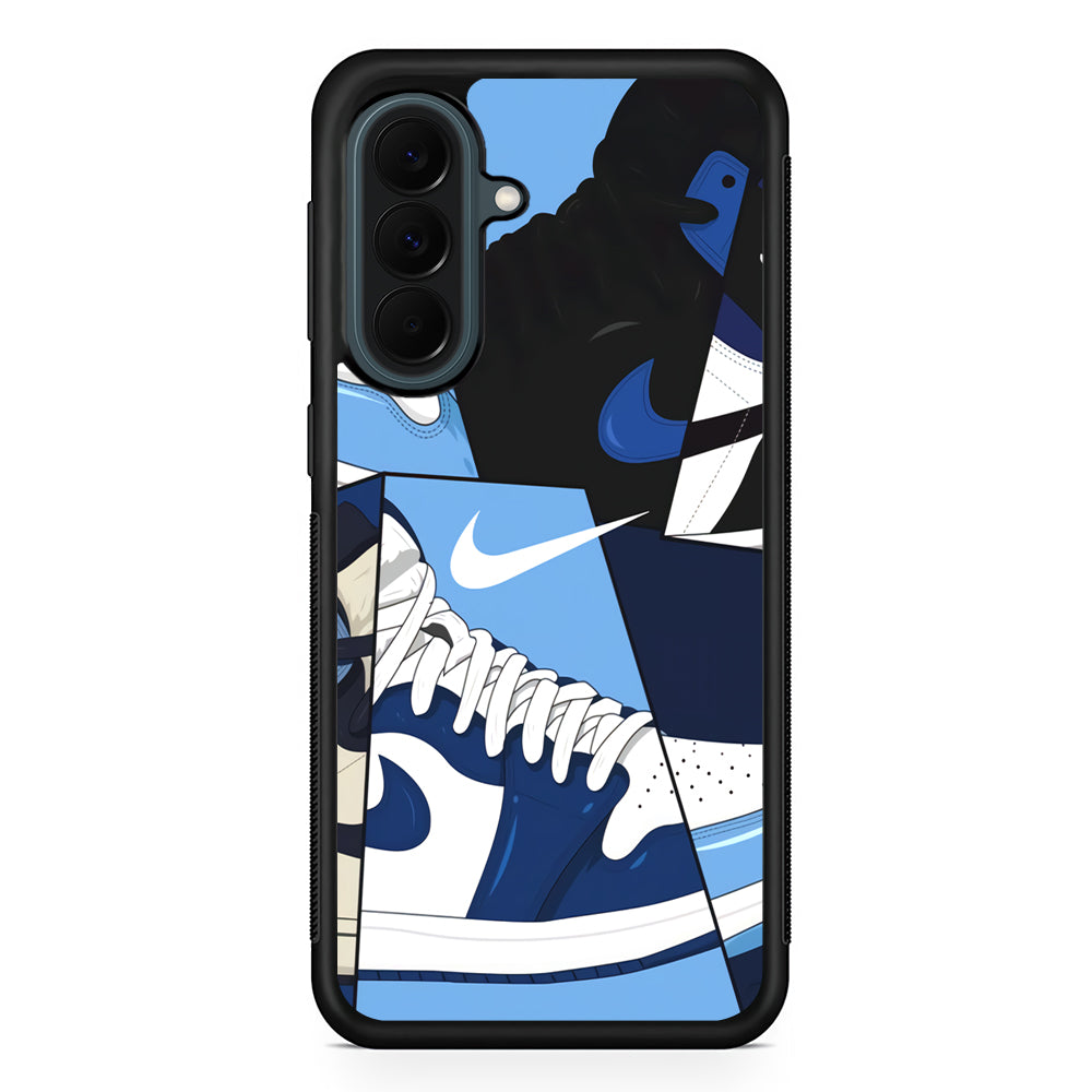 Nike Shoes Sea Color Samsung Galaxy A37 Case | Samsung Galaxy A37 Rubber Phone Case