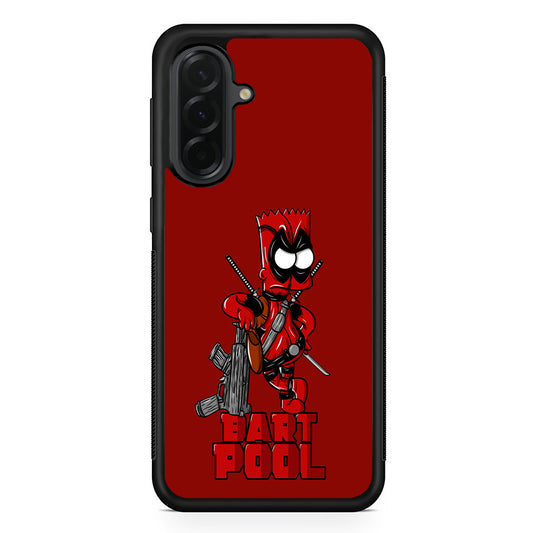 BartPool Simpson Samsung Galaxy A36 Case | Protective Rubber Cover