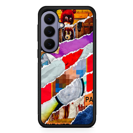 Kanye West Album Collage Samsung Galaxy S26 Case | Durable Rubber Case for Samsung Galaxy S26