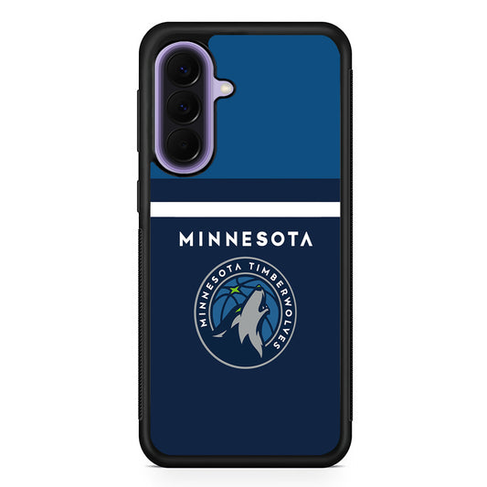 NBA Minnesota Timberwolves Jersey Samsung Galaxy A57 Case | Slim Samsung Galaxy A57 Rubber Case