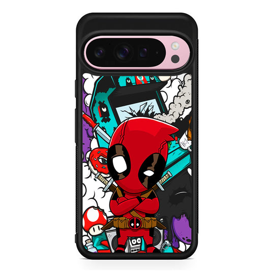 Deadpoll Destroy Game Station Google Pixel 9 Pro XL Case | Protective Cover