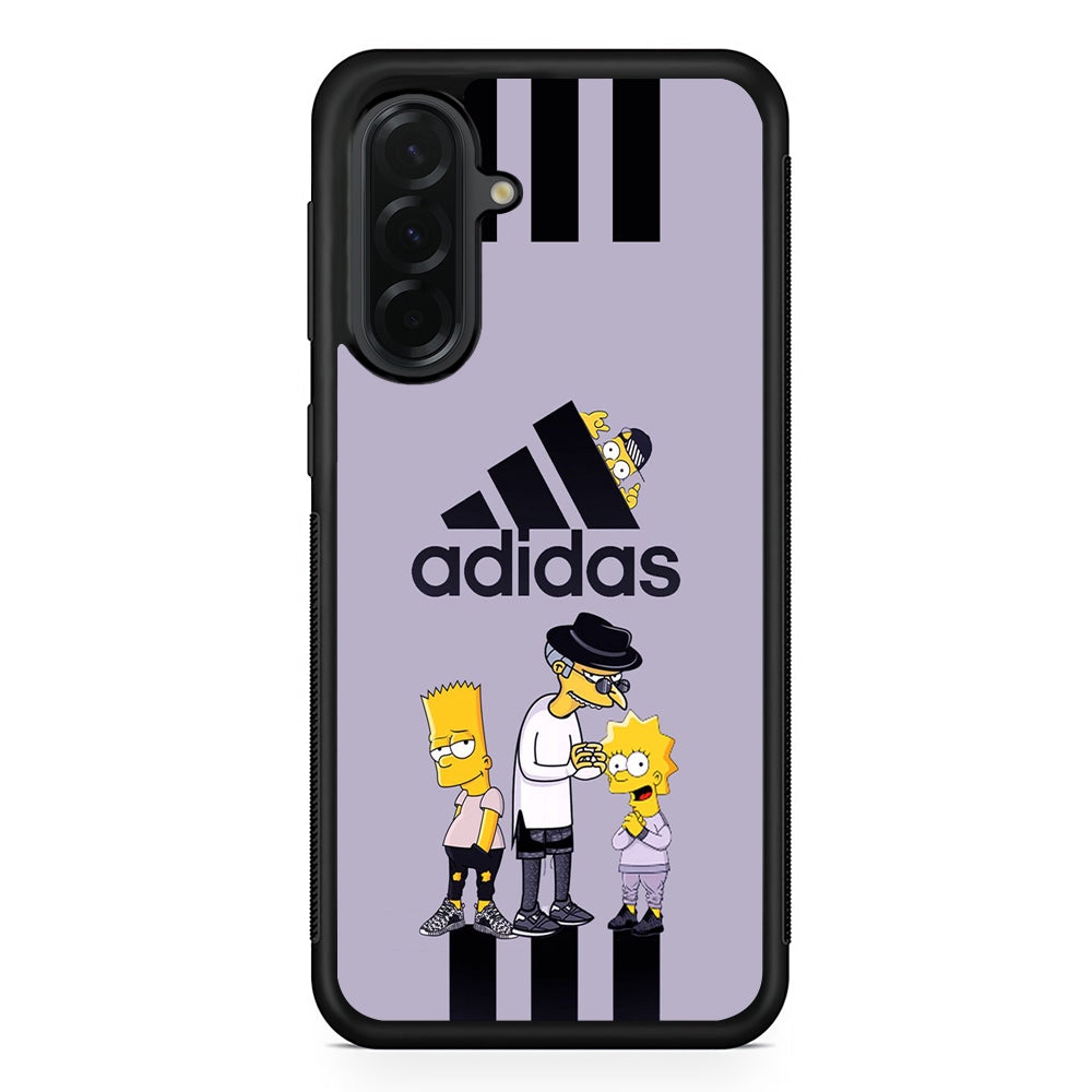 Adidas Simpson Team Samsung Galaxy A36 Case | Slim Samsung Galaxy A36 Protective Case