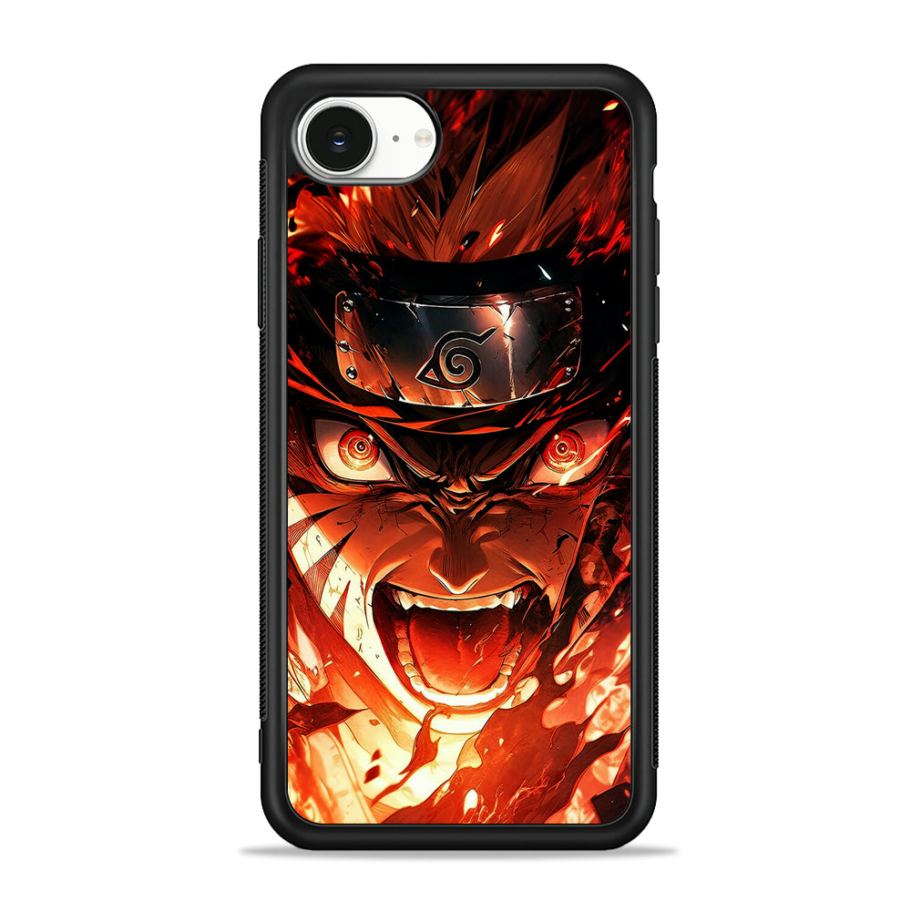 Naruto Uzumaki Goes Berserk iPhone 16e Case | Protective Phone Cover