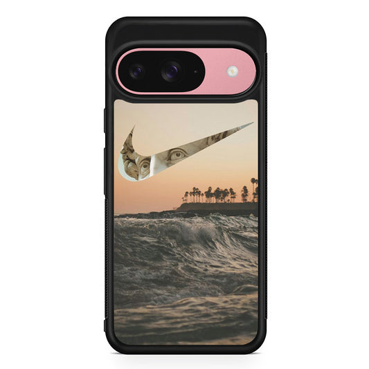 Nike Wave Sunset Google Pixel 9 Case | Durable Google Pixel 9 Cover