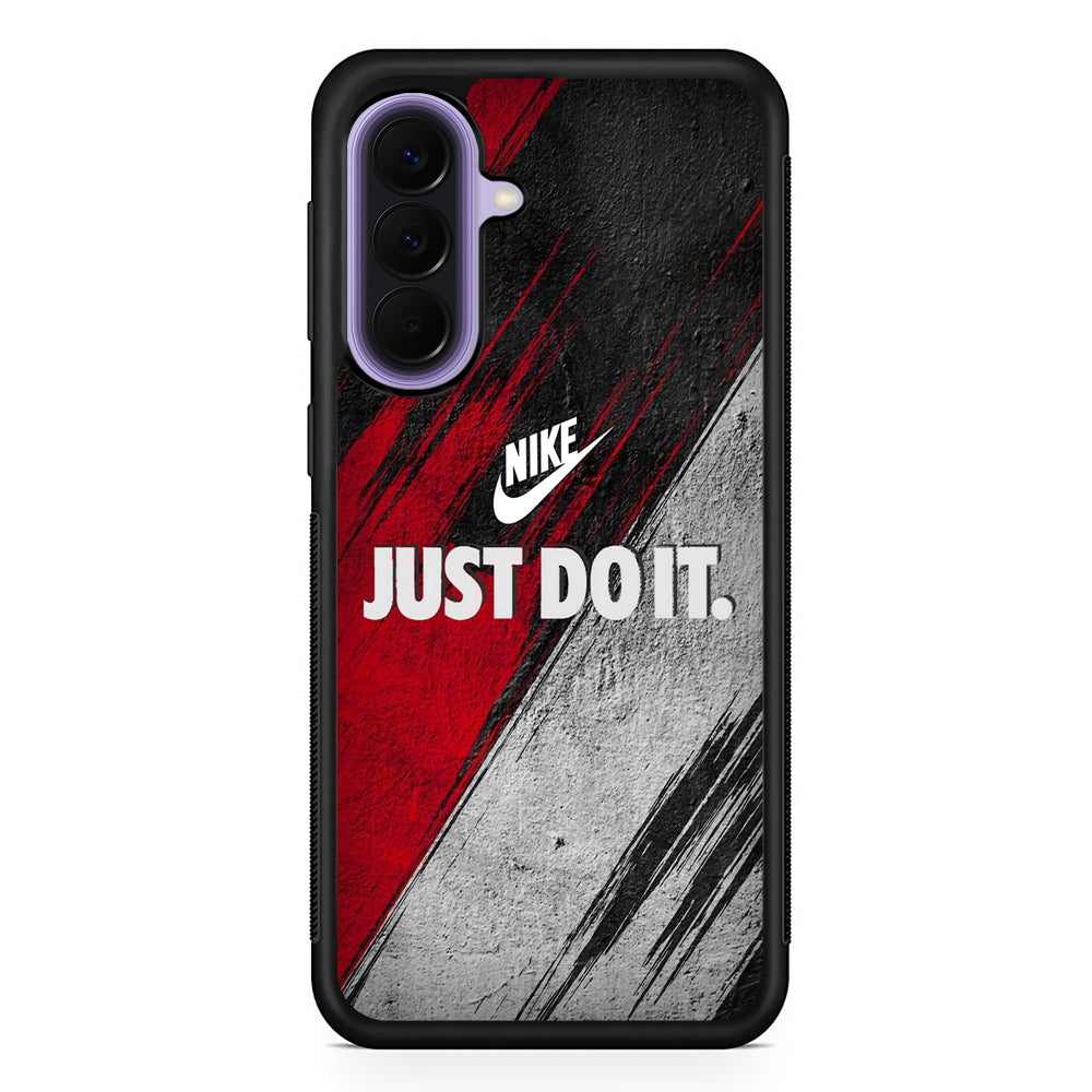 Nike Texture Abstract Red White Samsung Galaxy A57 Case | Samsung Galaxy A57 Protective Cover
