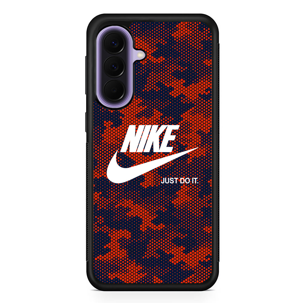 Nike Vibes Camo Hexagon Samsung Galaxy A57 Case | Samsung Galaxy A57 Protective Cover