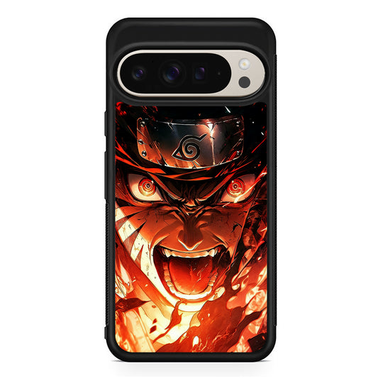 Naruto Uzumaki Goes Berserk Google Pixel 9 Pro Case | Slim Protective Cover