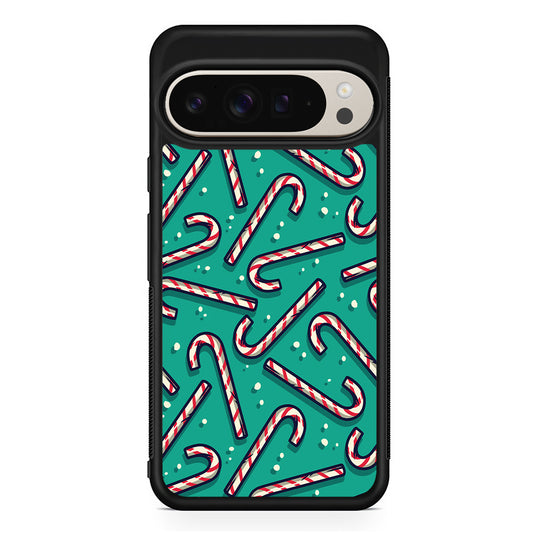 Candy Cane Lollipop Google Pixel 9 Pro Case | Slim Protective Cover