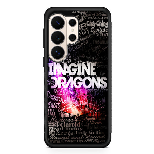 Imagine Dragons Lettering Art Samsung Galaxy S26 Ultra Case | Slim Protective Case for Samsung Galaxy S26 Ultra