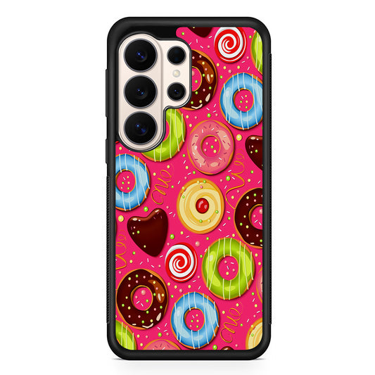 Pink Sweet Cute Donuts Samsung Galaxy S26 Ultra Case | Slim Protective Case for Samsung Galaxy S26 Ultra