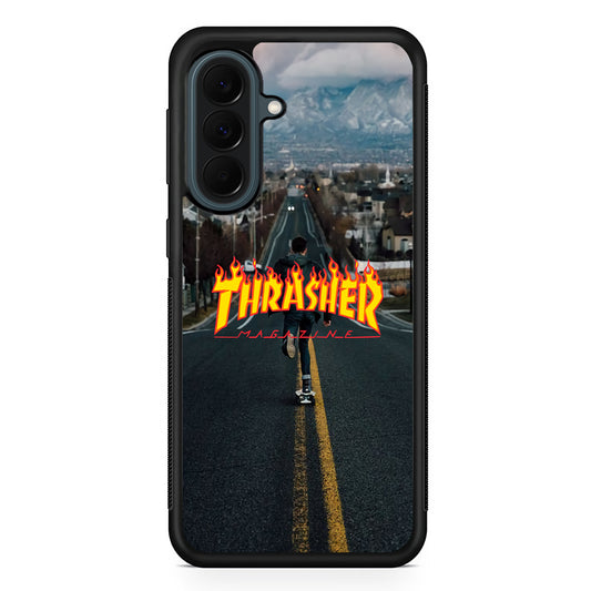 Thrasher Way of Skate Life Samsung Galaxy A37 Case | Samsung Galaxy A37 Rubber Phone Case