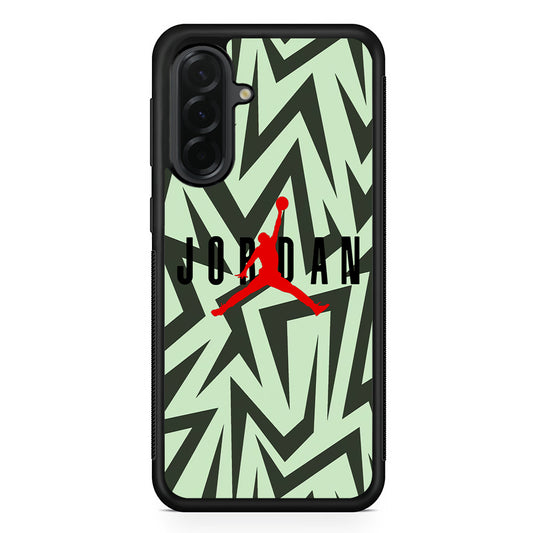 Air Jordan Shape Of Abstract Samsung Galaxy A36 Case | Slim Samsung Galaxy A36 Protective Case