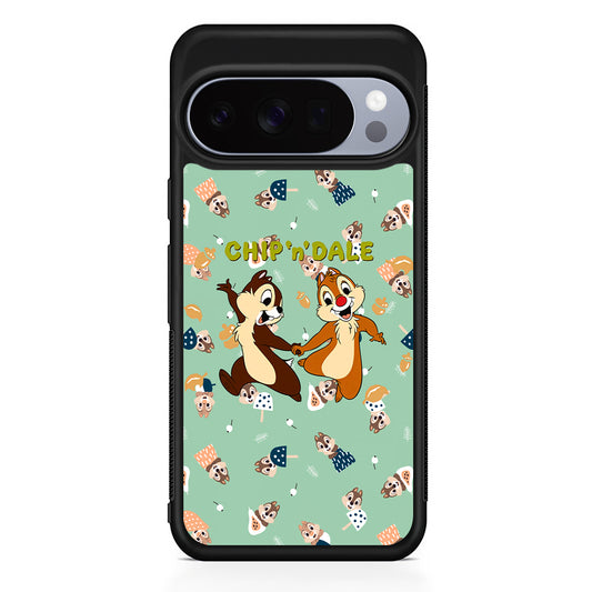 Chip N Dale Walk Happily Google Pixel 10 Pro Case | Slim Google Pixel 10 Pro Rubber Case