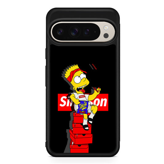 The Stylish Bart Simpson Google Pixel 9 Pro Case | Slim Protective Cover