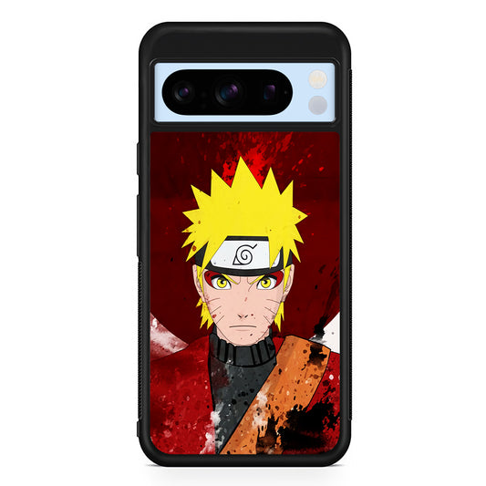 Naruto Art of Senjutsu Google Pixel 8 Pro Case | Slim Rubber Case for Google Pixel 8 Pro