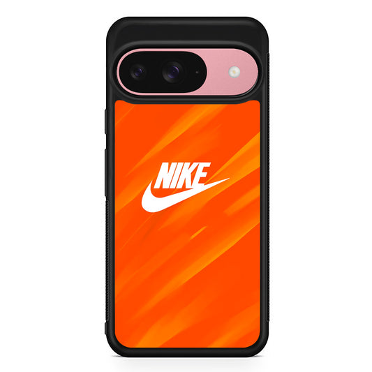 Nike Orange Vibes Google Pixel 9 Case | Durable Google Pixel 9 Cover