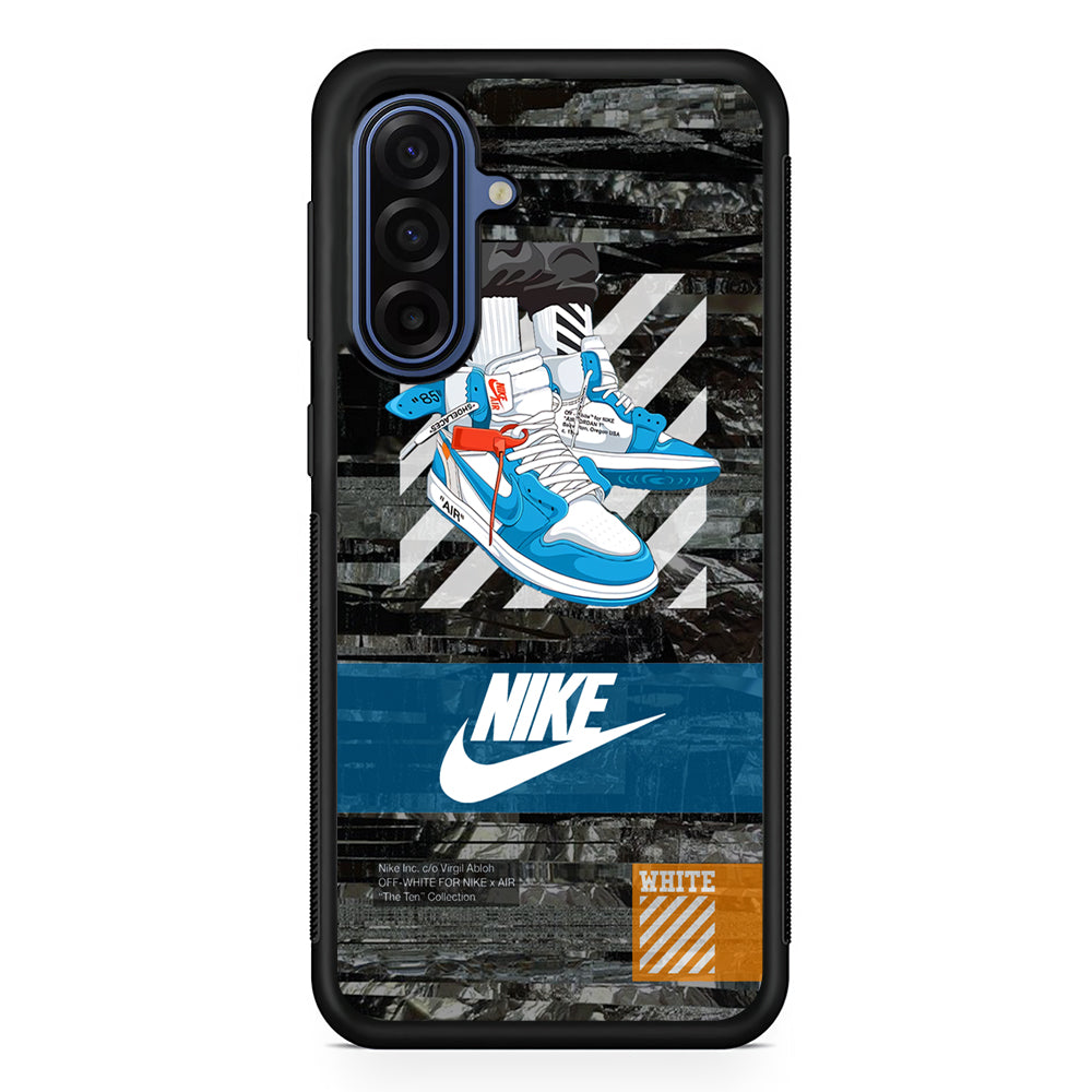 Nike Virgil Extension Samsung Galaxy A17 Case | Samsung Galaxy A17 Protective Rubber Case