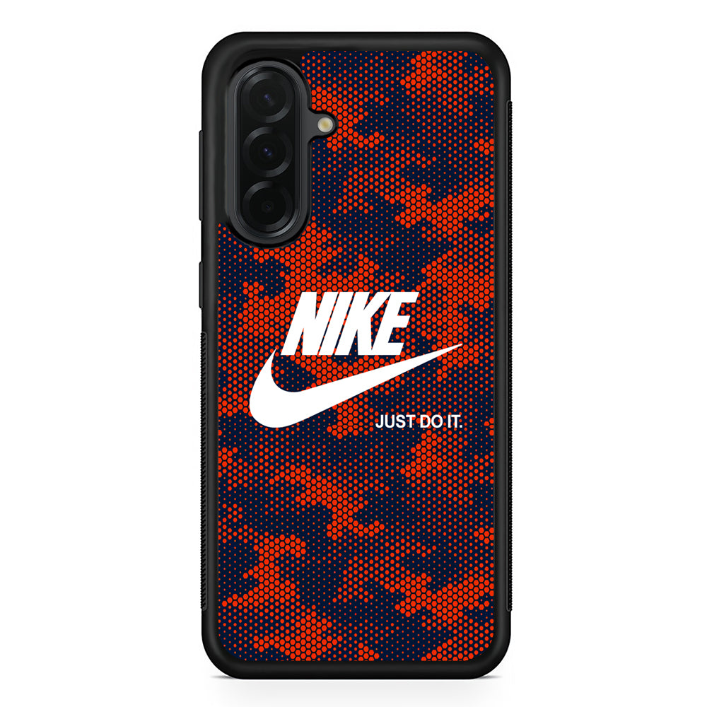 Nike Vibes Camo Hexagon Samsung Galaxy A36 Case | Durable Samsung Galaxy A36 Cover