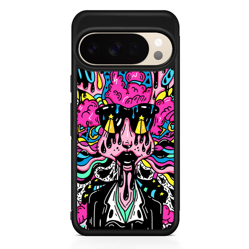 The Melted Lady Graffiti Google Pixel 10 Pro XL Case | Slim Google Pixel 10 Pro XL Protective Case