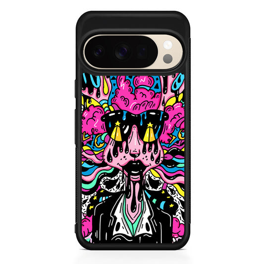 The Melted Lady Graffiti Google Pixel 10 Pro XL Case | Slim Google Pixel 10 Pro XL Protective Case